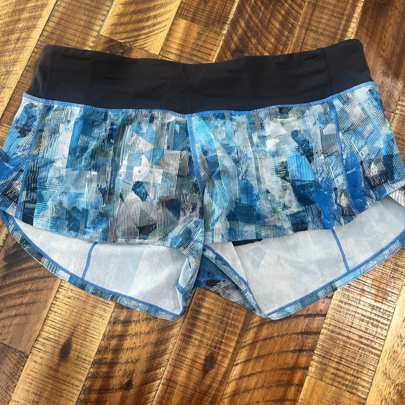 lululemon athletica Pants - Lululemon Athletica Blue and Black Athletic Shorts